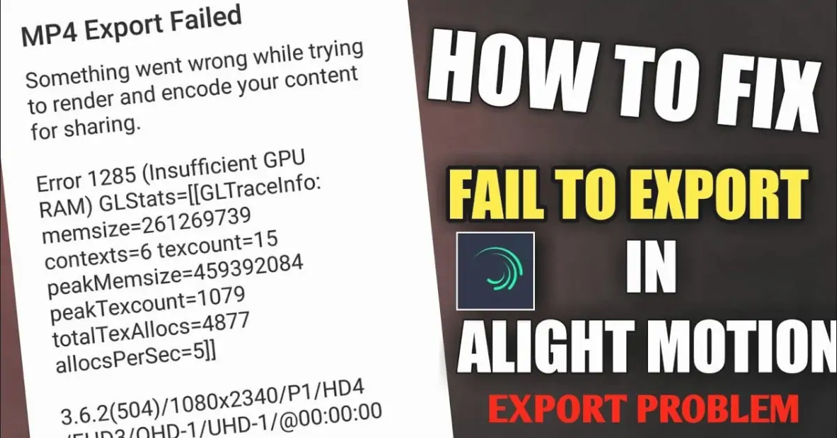How to Export Video in Alight Motion